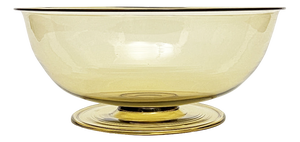 Murano Glass Bowl attributed to Vittorio Zecchin for Cappellin & Venini, 1930s