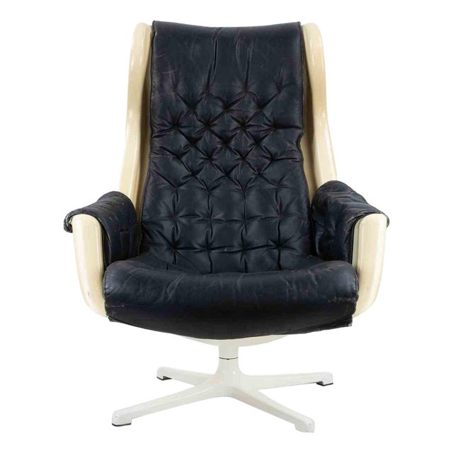 Galaxy Armchair by Alf Svensson and Yngve Sandsteom for Dux, 1970s For Sale
