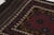 1950s Vintage Balisht Tribal Rug in Polychromatic Geometric Patterns - Rug & Kilim For Sale - Image 5 of 9