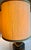 Tan Vintage Frederick Cooper Chinoiserie Tea Canister Table Lamp With Original Silk Shade For Sale - Image 8 of 12