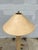 Pair of 1990s Lexington Furniture Cream Leather Floor Lamps With Matching Leather Shades For Sale - Image 13 of 17