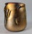 Late 20th Century Mid-Century Contemporary Aurene Glazed Art Glass Vase, Signed For Sale - Image 5 of 12