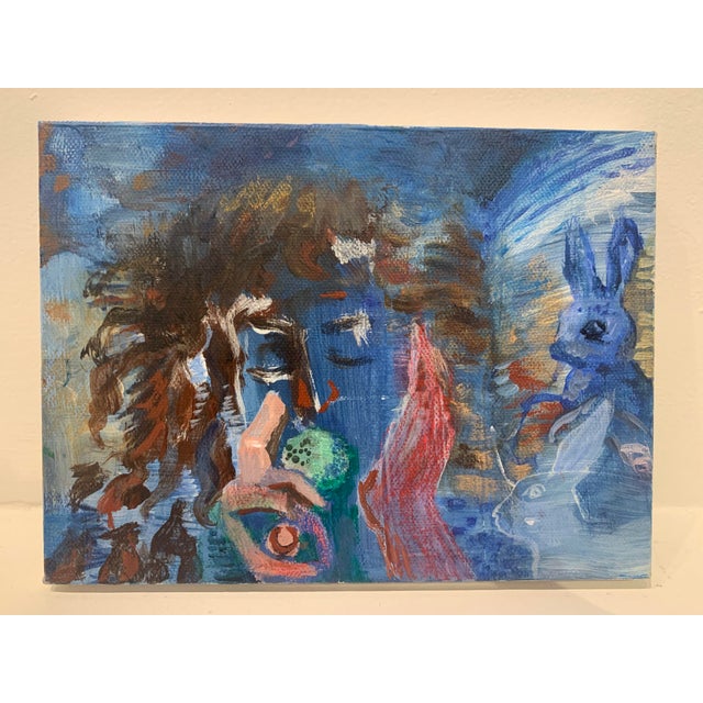 Contemporary Abstract Oil Painting by Tamara Wasserman For Sale - Image 4 of 4