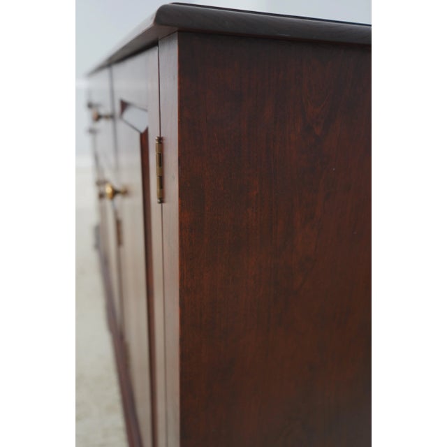 Dr Dimes Primitive Cherry 4 Door Server Buffet For Sale - Image 16 of 18