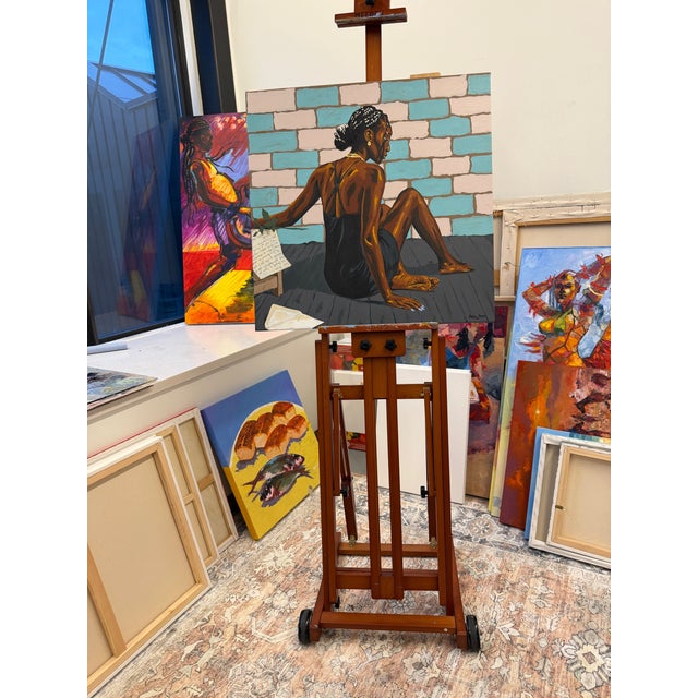We Regret to Inform You!, Unique, Contemporary, 21st Century Painting, Emmanuel Akolo, Acrylic on Canvas, (2026) For Sale - Image 6 of 6