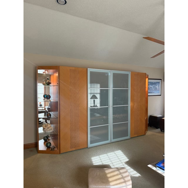 Italian Vintage Italian Entertainment / Storage Unit For Sale - Image 3 of 10