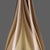 Stunning Mid-Century-Modern Hand-Blown Art Glass Earth Tones Tall 22'' Vase For Sale - Image 4 of 12