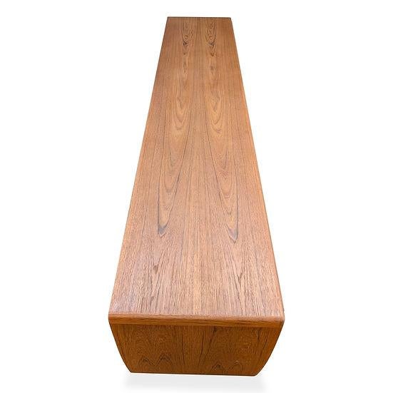 1950s Rare Johannes Andersen by Uldum XL Teak Sideboard, Attributed For Sale In New York - Image 6 of 7