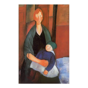 Modigliani Seated Woman With Child Limited Edition