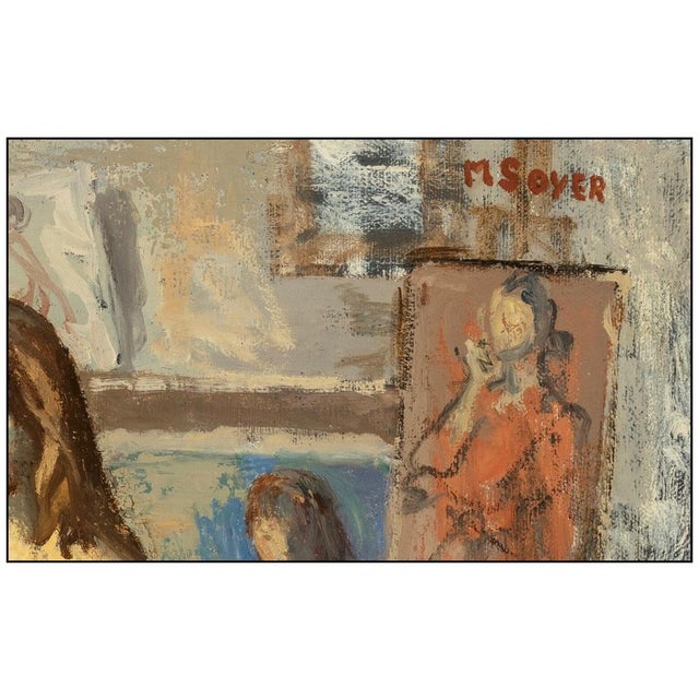 Early 20th Century Studio Model, Moses Soyer For Sale - Image 4 of 6