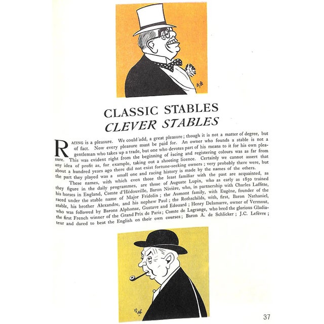 "Racing in France" 1950 Godolphin Darley (Inscribed) For Sale - Image 10 of 12