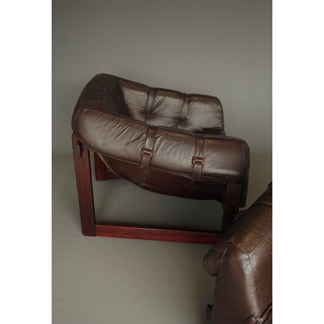 Wood MP-91 Lounge Chairs by Percival Lafer for Móveis Lafer, 1970s, Set of 2 For Sale - Image 7 of 18