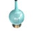 Mid-Century Modern 1960's Translucent Murano Style Pale-Blue Bottle-Form Lamp For Sale - Image 3 of 6