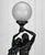 1980s Vintage Art Deco Nude Women & Man Romance Figural Table Lamp For Sale - Image 5 of 10