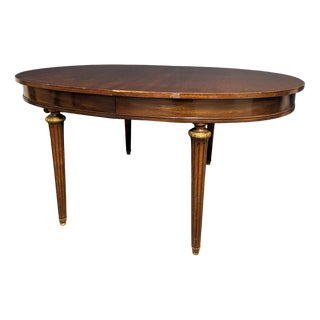 Louis XVI Style Mahogany Veneer Table For Sale