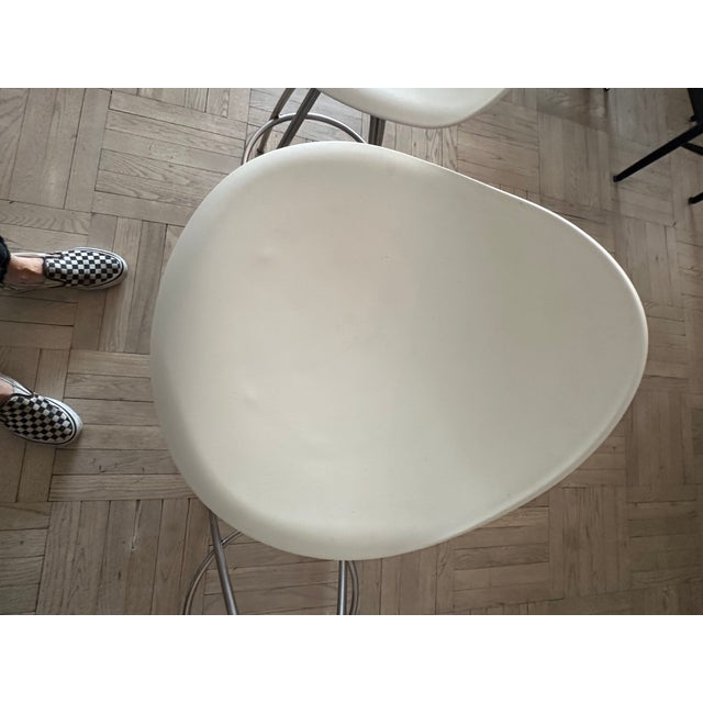 Metal Onda Counter Height Stools For Sale - Image 7 of 11