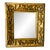 19th Gold Leaf Ornate Frame Mirror Handcarved For Sale