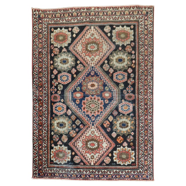 Antique Persian Mahal Carpet For Sale - Image 15 of 18