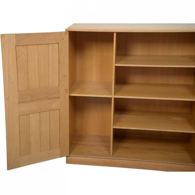 Vintage Cabinet in Oak by Mogens Koch, 1980s For Sale - Image 3 of 18