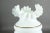 Victorian 19th/20th Century Bristol Glass Vase Opaque White With Ruffled Top For Sale - Image 9 of 13