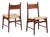 Mid-Century Danish Teak Dining Chairs, 1960s, Set of 2 For Sale
