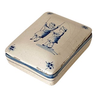 Italian Painted Box For Sale
