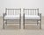 Set of Four French Modernist Iron Brass Ball Finial Lounge Chairs For Sale In Sacramento - Image 6 of 18
