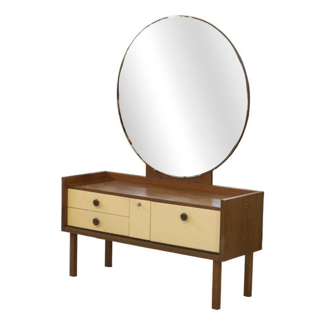 Wenge Wood Dressing Table, 1990s For Sale