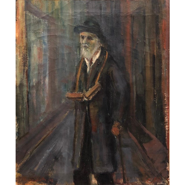 Ozer Shabat 1978-1901 Ozer Shabbat was an Israeli painter, a resident of Haifa. Belonged to the Palestine Expressionist...