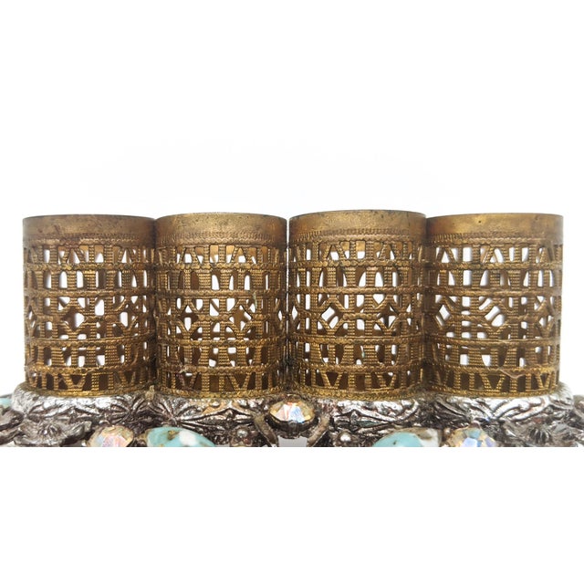 Vintage Filigree Metal Lipstick Holder Chairish