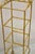 Mid 20th Century Italian Hollywood Regency Rope Tassel Gold 4 Tier Iron Etagere Shelf - A Pair For Sale - Image 9 of 10