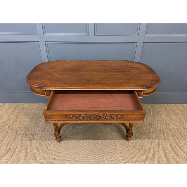 Antique French Walnut Centre Table, 1890 For Sale - Image 6 of 14