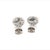 Traditional Natural Sapphire Diamond Stud Earrings 14k Gold 1.09 TCW Certified For Sale - Image 3 of 10