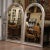 Decorate a master bathroom with this important pair of wall mirrors. Crafted in France, circa 1970 and over 5.5 feet tall,...