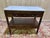 Louis XVI Style Mahogany and Marble Side Table For Sale - Image 3 of 8