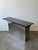 1980s Sally Sirkin Lewis Style Steel & Granite Console Table For Sale In Los Angeles - Image 6 of 14