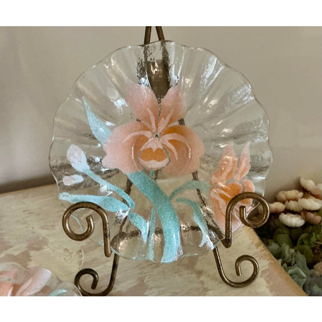 Glass Mid 20th Century Sydenstricker Matching Bowls and Plates - 8 pcs For Sale - Image 7 of 7
