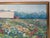 Annella Low (American, 1934-2024) Original Signed and Framed Oil on Canvas C1988 Titled 'Flower Farm' For Sale - Image 4 of 15