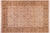 Tan Floral Pak-Persian Beige/Tan Wool Rug - 9'1'' X 12'0'' For Sale - Image 8 of 9