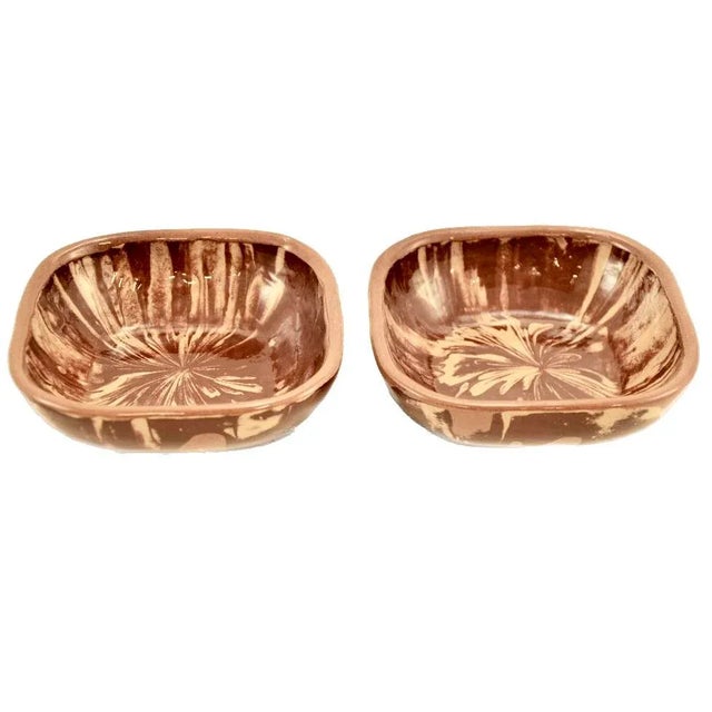 Cardwell Montana Calico Clay Bowls – A Pair For Sale In Chicago - Image 6 of 6