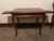 Pennsylvania House 2 Piece Set, Late 20th Century Pennsylvania House Style Cherry Queen Anne Console & Tea Table For Sale - Image 4 of 6