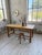 Golden Oak Farmhouse Table, 1970s For Sale - Image 3 of 18