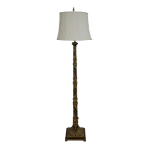 Bradburn Gallery Venetian Paint Decorated Floor Lamp