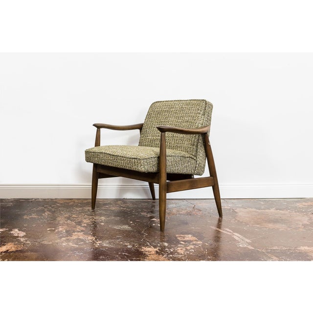 Mid-Century Modern GFM 87 Armchair by Juliusz Kędziorek for GFM, Poland, 1960s For Sale - Image 4 of 16