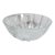 Vintage Anchor Hocking Clear Oyster and Pearl Depression Glass Bowl For Sale