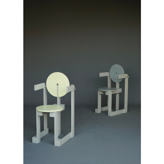 Vintage Dining Chairs by Henk Lampe, 1979, Set of 2 For Sale - Image 17 of 17