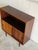 Brown Rosewood Bookcase With Sliding Doors Denmark 1960s For Sale - Image 8 of 9