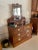 Antique Edwardian mahogany dressing chest with six drawers and a mirror. Very good antique condition with a beautiful...