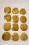 Antique French Majolica Fruit Plates from Sarreguemines, 1890s, Set of 12 For Sale - Image 3 of 9