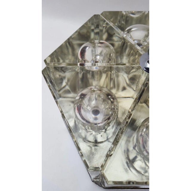 Glass Table Lamp from Fidenza Vetraria, 1970s For Sale - Image 8 of 11